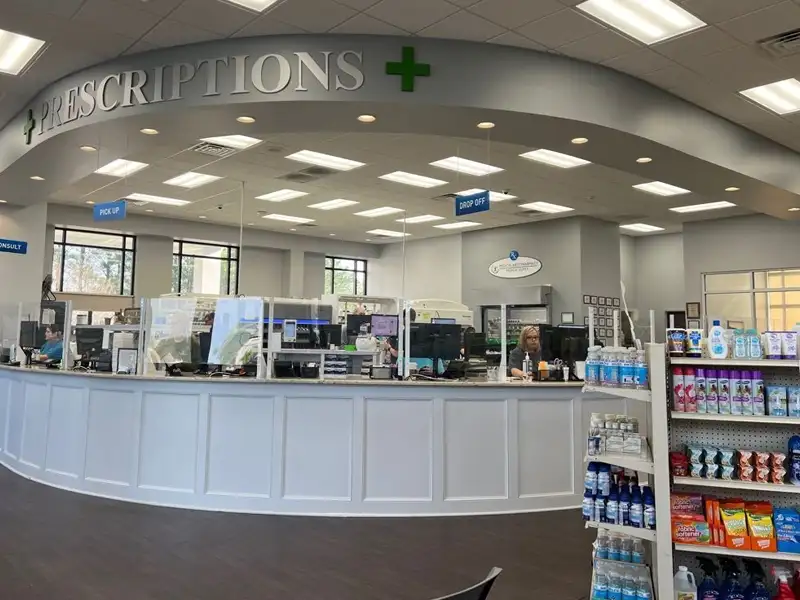 pharmacy counter